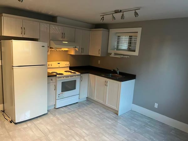 🏡 Burnaby Basement Graham Ave by 7th St 1bed 1bath for rent