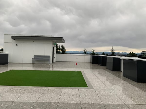 🏡 Surrey HALVO Brand New 1bed 1bath + Den Penthouse for rent